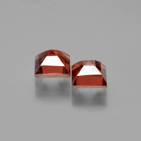Achetez naturel 1,79ct rouge grenat pyrope gems, carré, en provenance mozambique chez gemselect. en stock, livraison internationale!
