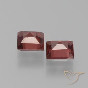 Shop natural 1.40ct Rouge écarlate profond Grenat pyrope gems, Carré, from Mozambique at GemSelect. In stock, global shipping!