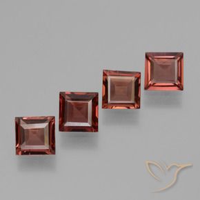 Shop natural 2.84ct Rouge groseille Grenat pyrope gems, Carré, from Mozambique at GemSelect. In stock, global shipping!