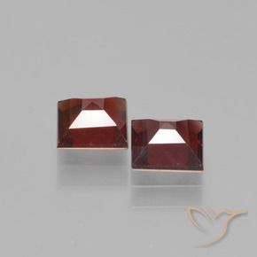 Achetez naturel 1.55ct Rouge foncé Grenat pyrope gems, Carré, En provenance Mozambique chez GemSelect. En stock, livraison internationale!