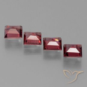 Shop natural 2.68ct Rouge Rosâtre Grenat pyrope gems, Carré, from Mozambique at GemSelect. In stock, global shipping!