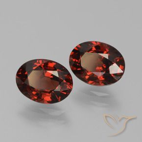 Achetez naturel 3,13ct rouge grenat pyrope gems, coupe ovale, en provenance mozambique chez gemselect. en stock, livraison internationale!