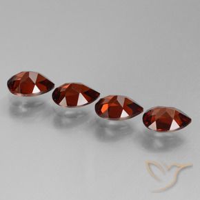 Shop natural 3.72ct Rouge groseille Grenat pyrope gems, En forme de poire, from Mozambique at GemSelect. In stock, global shipping!