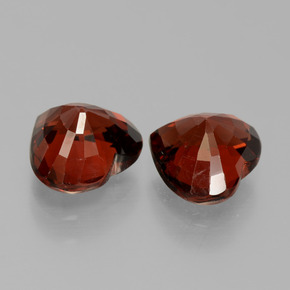 Achetez naturel ct Rouge Grenat pyrope gems, Forme de coeur, En provenance Mozambique chez GemSelect. En stock, livraison internationale!