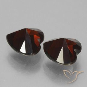 Shop natural 1.96ct Rouge foncé Grenat pyrope gems, Cœur, from Mozambique at GemSelect. In stock, global shipping!