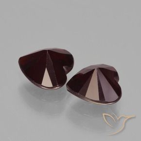 Shop natural 1.91ct Rouge foncé Grenat pyrope gems, Cœur, from Mozambique at GemSelect. In stock, global shipping!