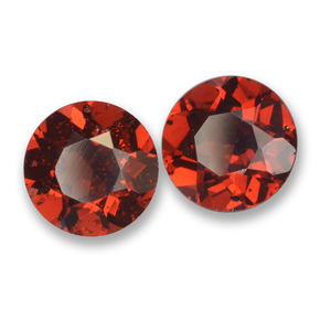 Achetez naturel 2,04ct rouge grenat pyrope gems, coupe roude, en provenance mozambique chez gemselect. en stock, livraison internationale!