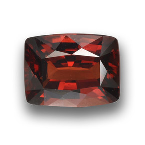 Grenat pyrope rouge naturelle coupe coussin, 3,22 ct, VVS-VS