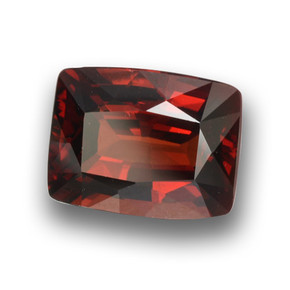 Grenat pyrope rouge naturelle coupe coussin, 3,22 ct, VVS-VS