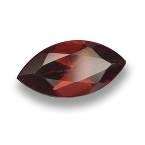 Grenat pyrope Rouge sang naturelle Marquise, 1.96 ct, VVS-VS