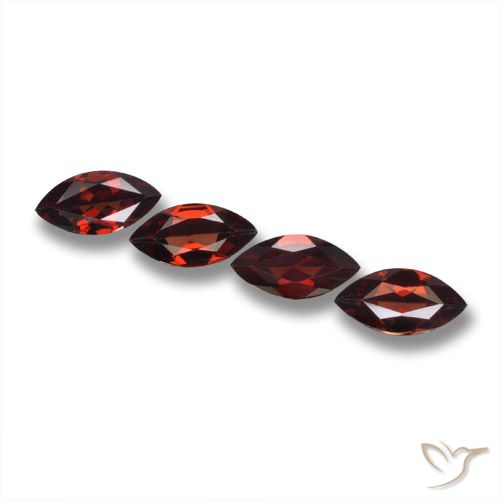 7.10ctw Naturel Rouge foncé Grenat pyrope, Marquise, VVS-VS