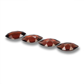 Achetez naturel 6,33ct rouge grenat pyrope gems, marquise, en provenance mozambique chez gemselect. en stock, livraison internationale!