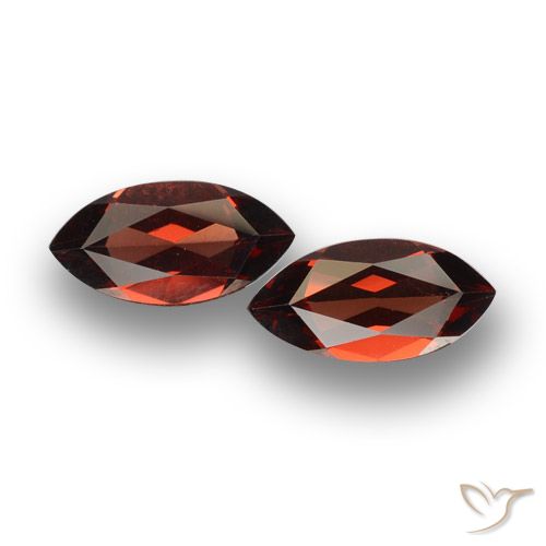4.06ctw Naturel Rouge foncé Grenat pyrope, Marquise, VVS-VS