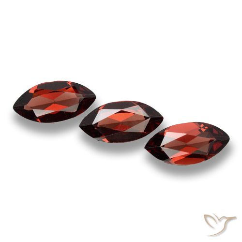 5.64ctw Naturel Rouge moyen Grenat pyrope, Marquise, VVS-VS