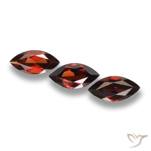 5.73ctw Naturel Rouge foncé Grenat pyrope, Marquise, VVS-VS
