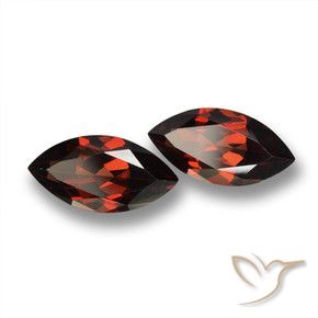 Shop natural 4.31ct Rouge sang profond Grenat pyrope gems, Marquise, from Mozambique at GemSelect. In stock, global shipping!