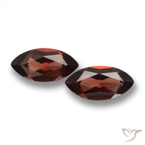 3.99ctw Naturel Rouge foncé Grenat pyrope, Marquise, VVS-VS