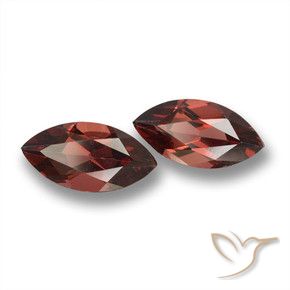 Shop natural 3.99ct Rouge moyen-foncé Grenat pyrope gems, Marquise, from Mozambique at GemSelect. In stock, global shipping!
