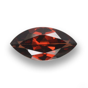 Grenat pyrope rouge naturelle marquise, 2,10 ct, VVS-VS