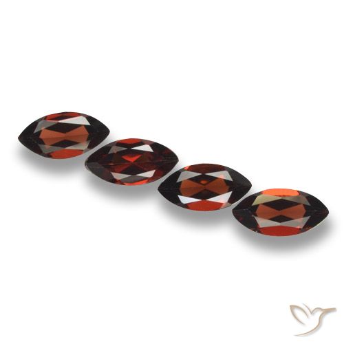 8.37ctw Naturel Rouge foncé Grenat pyrope, Marquise, VVS-VS
