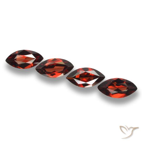 7.48ctw Naturel Rouge foncé Grenat pyrope, Marquise, VVS-VS