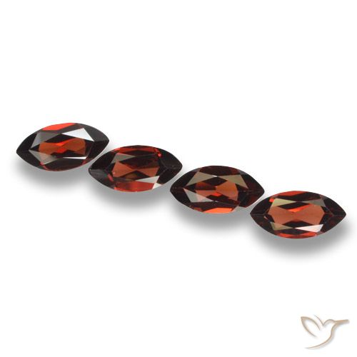 8.24ctw Naturel Rouge foncé Grenat pyrope, Marquise, VVS-VS