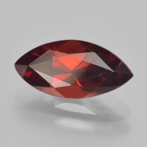 Grenat pyrope rouge naturelle marquise, 2,06 ct, VVS-VS