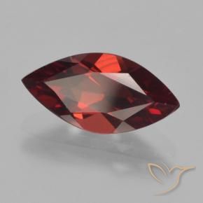 Grenat pyrope Rouge foncé naturelle Marquise, 1.90 ct, VVS-VS