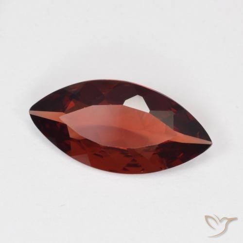 Grenat pyrope Rouge Sangria naturelle Marquise, 1.35 ct, VVS