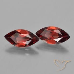 Shop natural 3.65ct Rouge sang profond Grenat pyrope gems, Marquise, from Mozambique at GemSelect. In stock, global shipping!
