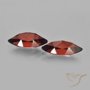 Shop natural 4.38ct Rouge sang profond Grenat pyrope gems, Marquise, from Mozambique at GemSelect. In stock, global shipping!