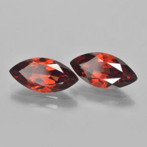 Achetez naturel 3.86ct Rouge moyen Grenat pyrope gems, Marquise, En provenance Mozambique chez GemSelect. En stock, livraison internationale!