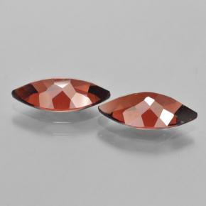 Achetez naturel 3.86ct Rouge moyen Grenat pyrope gems, Marquise, En provenance Mozambique chez GemSelect. En stock, livraison internationale!