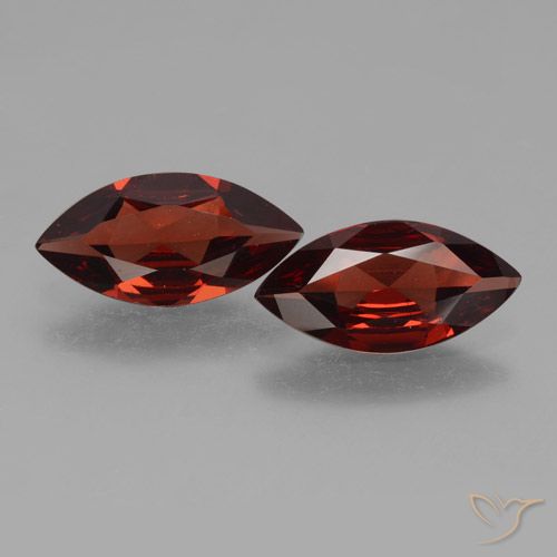 3.28ctw Naturel Rouge foncé Grenat pyrope, Marquise, VVS-VS