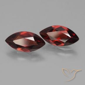 Shop natural 3.73ct Rouge foncé Grenat pyrope gems, Marquise, from Mozambique at GemSelect. In stock, global shipping!
