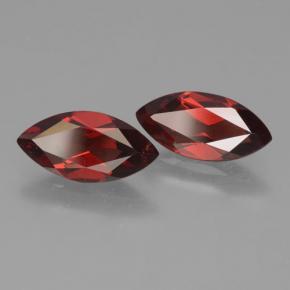 Achetez naturel 4.04ct Rouge sang profond Grenat pyrope gems, Marquise, En provenance Mozambique chez GemSelect. En stock, livraison internationale!