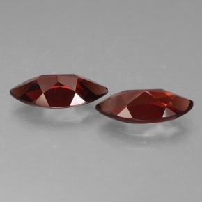 Achetez naturel 4.04ct Rouge sang profond Grenat pyrope gems, Marquise, En provenance Mozambique chez GemSelect. En stock, livraison internationale!