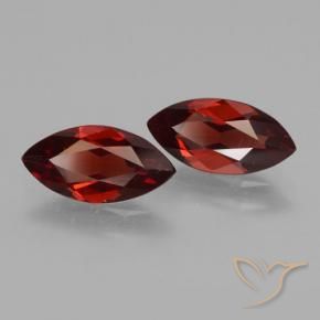 Shop natural 3.62ct Rouge sang profond Grenat pyrope gems, Marquise, from Mozambique at GemSelect. In stock, global shipping!