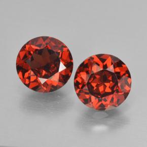 Achetez naturel 2.09ct Rouge groseille Grenat pyrope gems, Coupe roude, En provenance Mozambique chez GemSelect. En stock, livraison internationale!