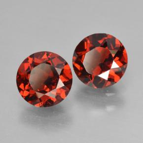 Achetez naturel 2.09ct Rouge groseille Grenat pyrope gems, Coupe roude, En provenance Mozambique chez GemSelect. En stock, livraison internationale!