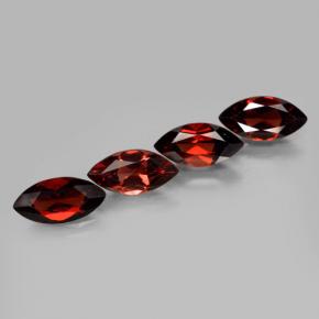 Achetez naturel 8,00ct rouge grenat pyrope gems, marquise, en provenance mozambique chez gemselect. en stock, livraison internationale!