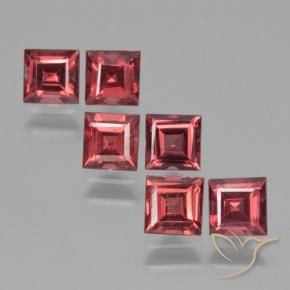 Shop natural 2.74ct Rouge moyen Grenat pyrope gems, Carré, from Mozambique at GemSelect. In stock, global shipping!