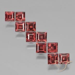 Shop natural 4.59ct Rouge foncé Grenat pyrope gems, Carré, from Mozambique at GemSelect. In stock, global shipping!