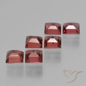Shop natural 2.68ct Rouge écarlate Grenat pyrope gems, Carré, from Mozambique at GemSelect. In stock, global shipping!
