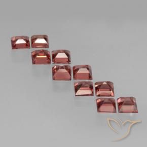 Shop natural 4.28ct Rose foncé Rouge Grenat pyrope gems, Carré, from Mozambique at GemSelect. In stock, global shipping!