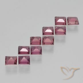 Shop natural 3.54ct Rouge foncé Grenat pyrope gems, Carré, from Mozambique at GemSelect. In stock, global shipping!