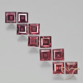 Shop natural 4.49ct Rouge écarlate Grenat pyrope gems, Carré, from Mozambique at GemSelect. In stock, global shipping!