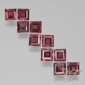 Shop natural 3.64ct Rouge écarlate Grenat pyrope gems, Carré, from Mozambique at GemSelect. In stock, global shipping!