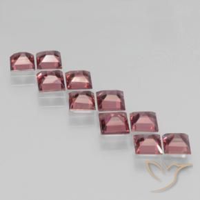 Shop natural 3.96ct Rouge moyen Grenat pyrope gems, Carré, from Mozambique at GemSelect. In stock, global shipping!