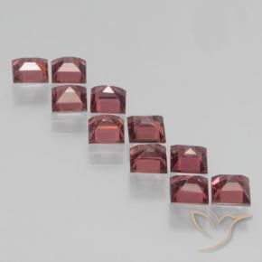 Shop natural 4.24ct Rouge foncé Grenat pyrope gems, Carré, from Mozambique at GemSelect. In stock, global shipping!